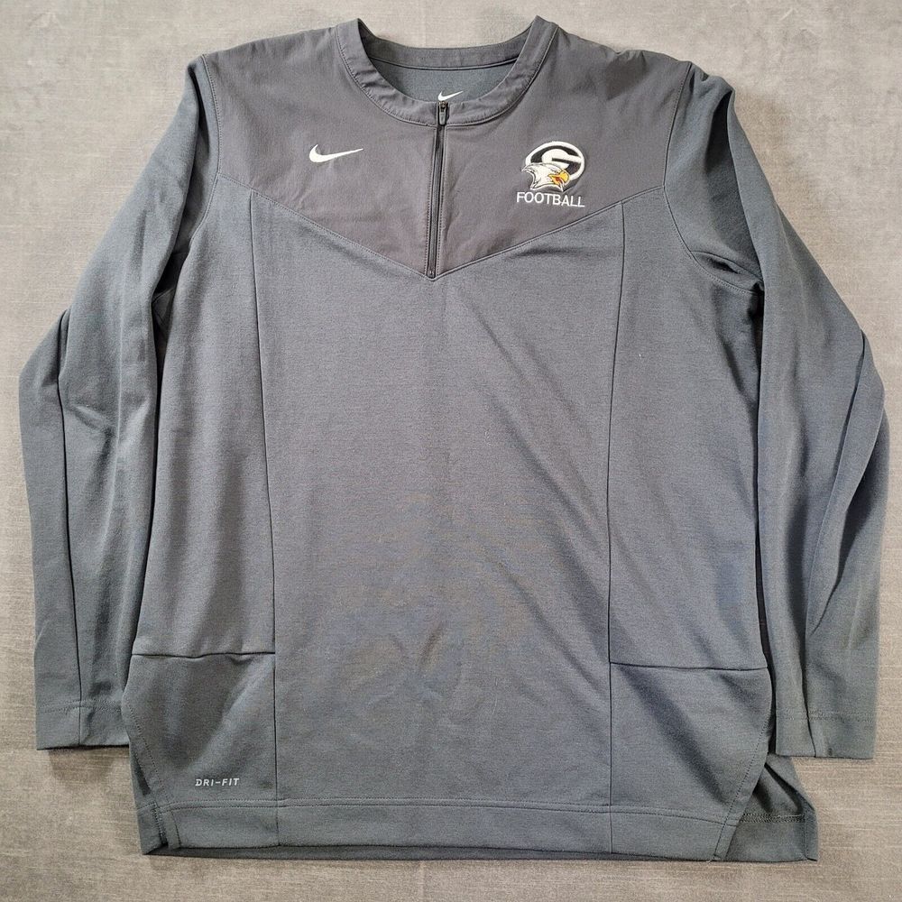 Gray Collegiate Acadamy Womens Lg Black Nike On Field Dri FIT Team Issue